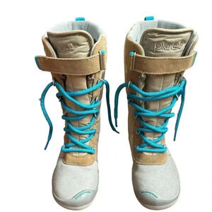 Plae Jack WP Snow Boot US 9 Toddlers Puffy Quilted Thinsulate